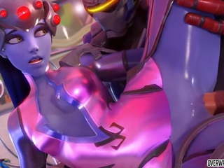 Alluring Overwatch Heroes Blowing cock and Getting Fucked