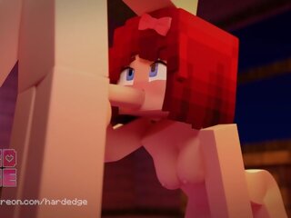 Minecraft adult movie Scarlett Blowjob Animation (by HardEdges)