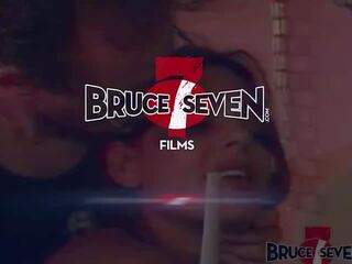 BRUCE SEVEN - Zara is one desiring brunette who just keeps begging Ed for more!