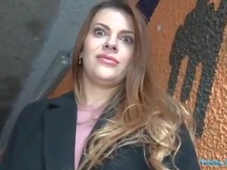 Public Agent Russian Shaven Pussy Fucked for Cash: sex movie 89
