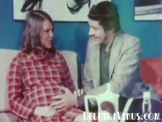 Pregnant Lust - 1970s Vintage XXX
