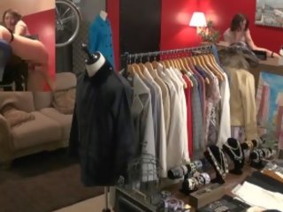 Risky Public xxx clip in Japanese Clothing Store With Tsubasa Hachino