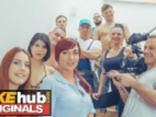 Fake adult clip Shoot lucky handyman fucks pornstars charlie red and mary rock