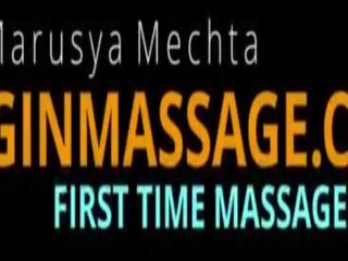 Virgin Teen diva Marusya Mechta Massaged by exceptional damsel