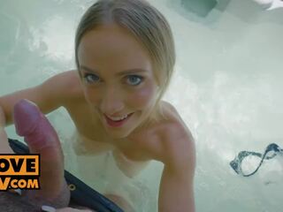POV - Sexual play with busty Australian harlot Scarlet Chase