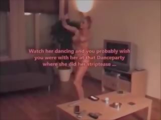 Dancing Naked: Free Homemade sex video film 3f
