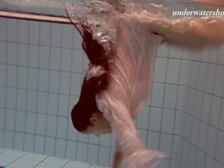 Erotic Underwater Teen Swimming
