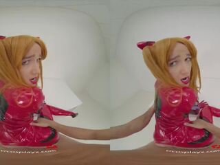 Fuck Alexis Crystal As EVANGELION's Asuka Like You Hate Her VR dirty video