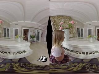 Young female Seduces Her Piano Teacher! (VR)