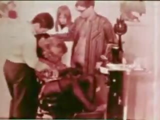 The Dentist: Free Vintage Interracial Orgy x rated clip film 32