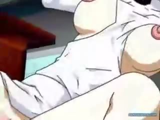 Hentai anime tila ihmiset selkäsauna lustfully
