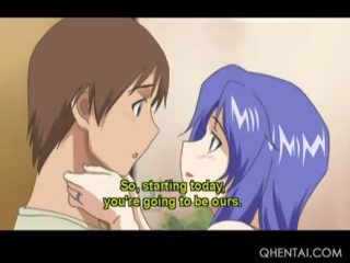 Hentai trio met tiener meisjes neuken kut en vet schacht