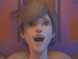 Tracer is Tickled in Dva's Arcade, Free adult video 5b | xHamster