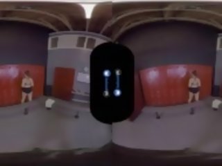 VR xxx film Sneaking Into Girls Locker Room On BaDoinkVR