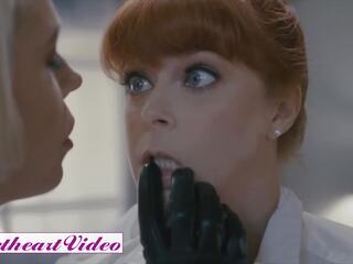 Sweet Heart vid - Headmistress Helena Locke And Penny Pax Eat Each Other's Pussies In The Office