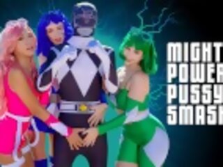 The Mighty Power Pussy Smashers Are Here To Bring Justice To The World In The Sexiest Way Possible