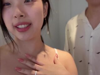 Osamljen potrebni korejsko abg jebe srečen ventilator s naključno kremna pita pov slog v hawaii vlog | sex