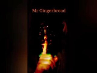 Mr Gingerbread puts nipple in pecker hole then fucks dirty milf in the ass