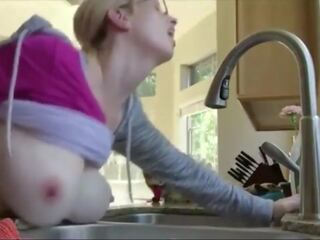Busty Cheating Wife Banged on Kitchen Counter: Free dirty movie 8d | xHamster