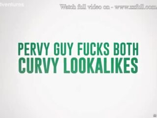Pervy buddy Fucks Both Curvy Lookalikes - Siri Dahl&comma; Abigaiil Morris &sol; Brazzers &sol; stream full from www&period;zzfull&period;com&sol;fridge