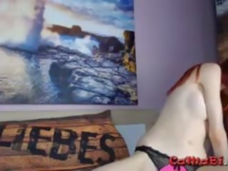 Teen Ginger Lilly With Clothespins On Nipples