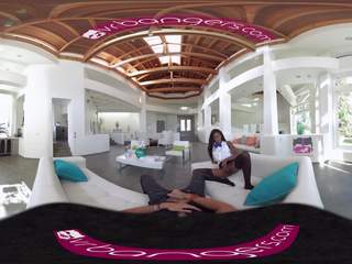 VR Bangers - [360° VR] inviting Black Perfect Ass Maid Fucked and Cream-pied