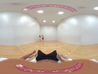Vr bangers-[360°vr] dillion 和 pristine scissoring immediately thereafter 裸 racquetbal