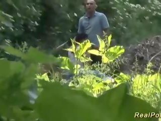 Lustful German Couple Fucking Outdoor, Free adult film d5
