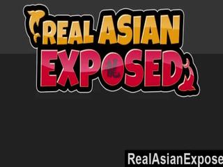 RealAsianExposed - Kya Tropic's Holes Are Too tight For huge Black shaft