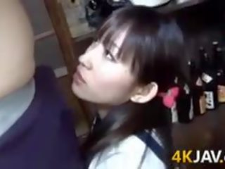 Japonez tineri doamnă suflare putz