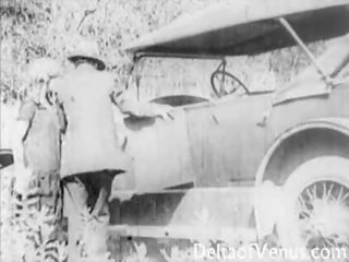 Antigo sexo clipe 1915, um grátis passeio