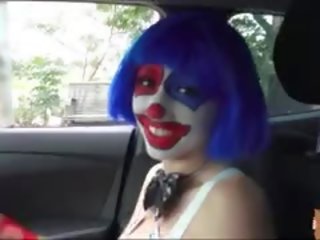 Fabulous bewitching Clown Gives A Head And Fucked