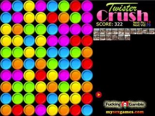 Twister crush: fria min kön klämma spel smutsiga filma klämma ae