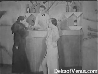Αυθεντικός παλιάς χρονολογίας xxx ταινία 1930s - γγα τρίο