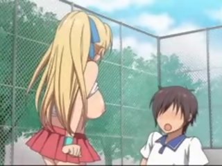 Hentai sex video shortly after A Game Of Tennis