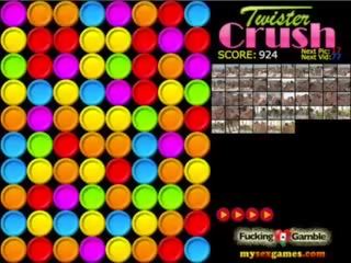 Twister crush: 免費 我的 性別 夾 遊戲 臟 電影 夾 ae