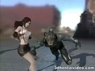 Tifa In Hentai Gang Bang 3D mov