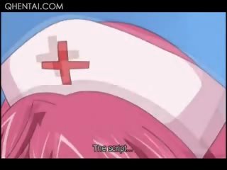 Sexy Busty Hentai Nurse Stripped And Fucked By Aroused