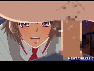Hentai alumna observando su joven hombre magnífico profundo follada wetpussy