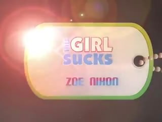 Zoey Nixon - ThisGirlSucks Redhead busty Zoe Nixon titfucks blowjobs dick