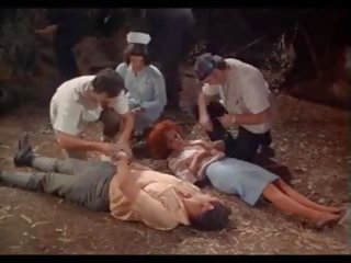 Orgia z the martwy 1965 zombie rozbieranie diabeł uczennica czaszka.