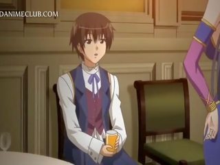 3d Anime lady Teasing penis Gets Pussy Licked In Return