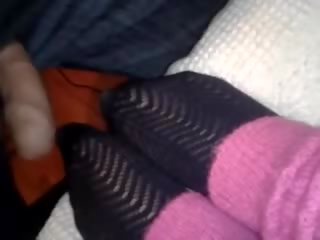 Foot Fucking Fun with Stockings and Leg Warmers