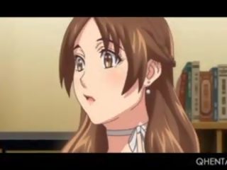 Hentai Teacher In Big Boobs Reaches Orgasm 10 min after Hardcore