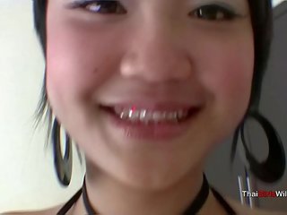 Baby faced Thai teen is easy pussy for the experienced xxx video tourist